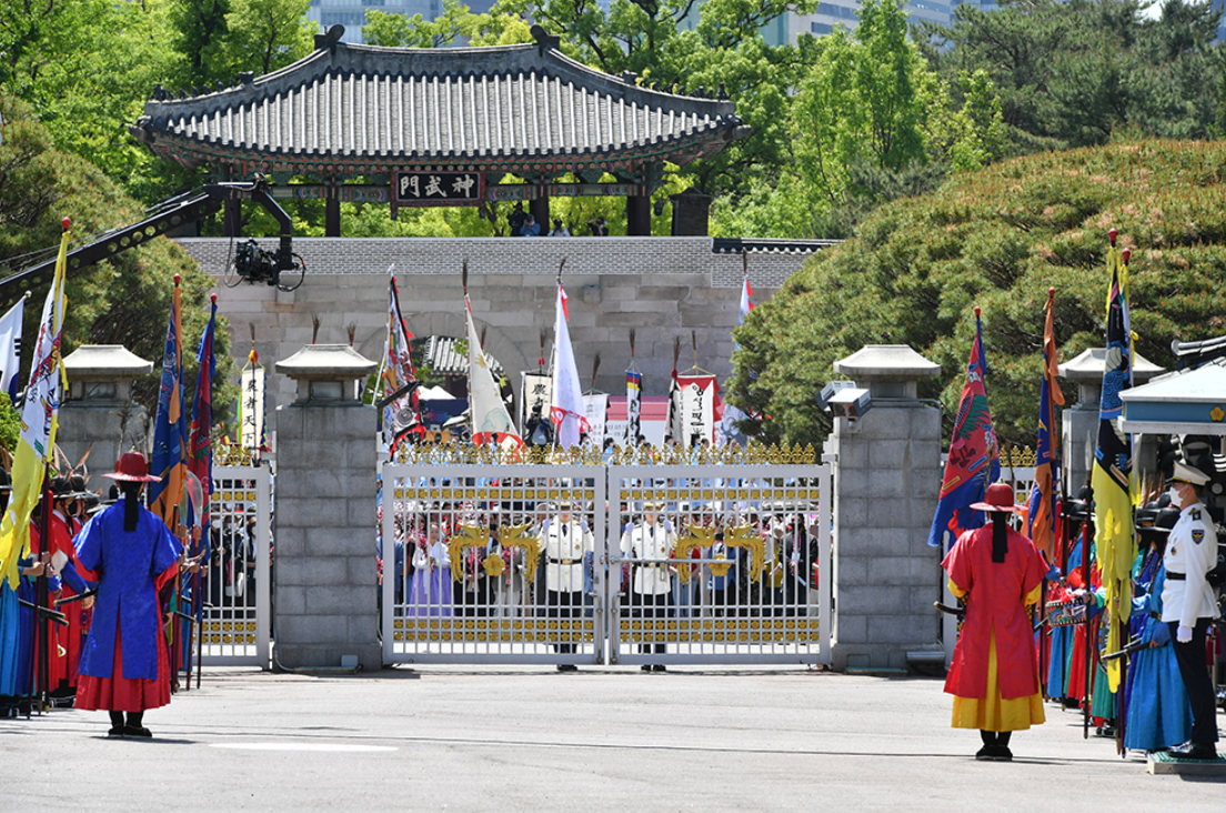 청와대 개방 첫날