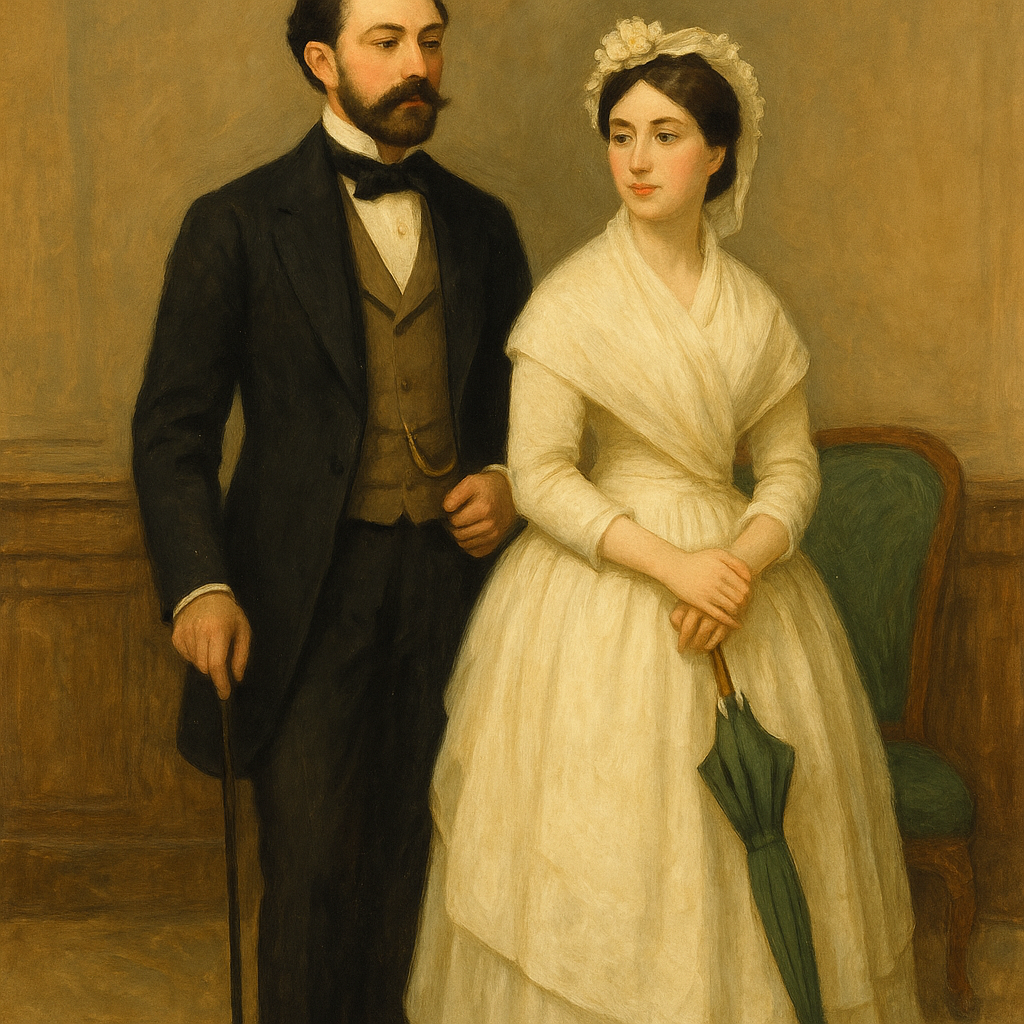 중세시대 부르주아를 형상화한 그림