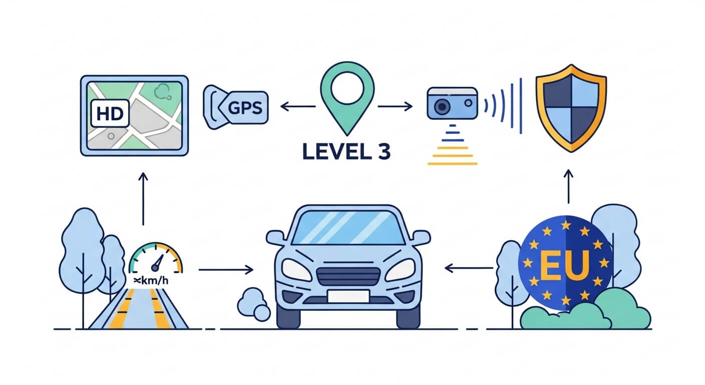 레벨 3 상용화: 벤츠가 이끈 세계 최초 승인