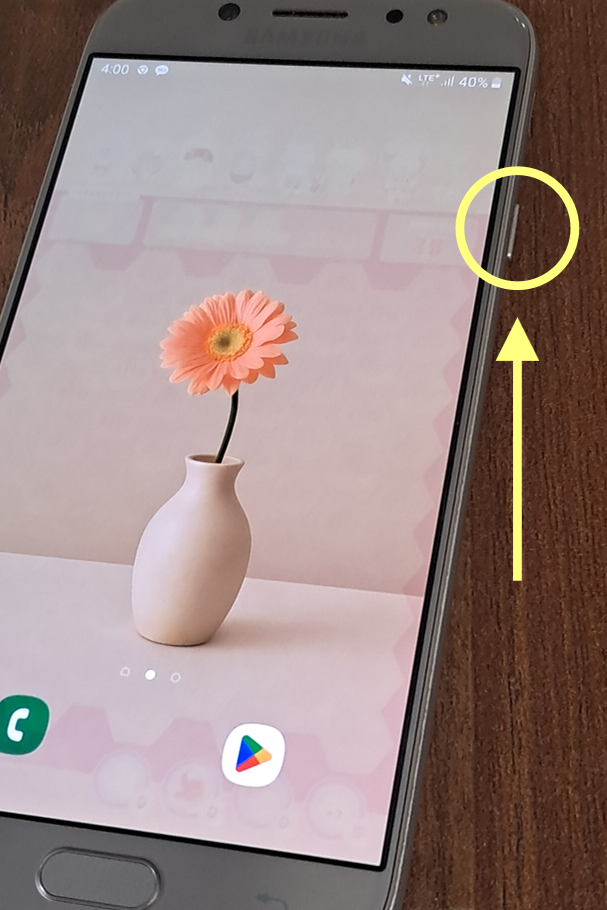 방법 1-1. 전원 버튼 길게 누르기 (추천 방법)