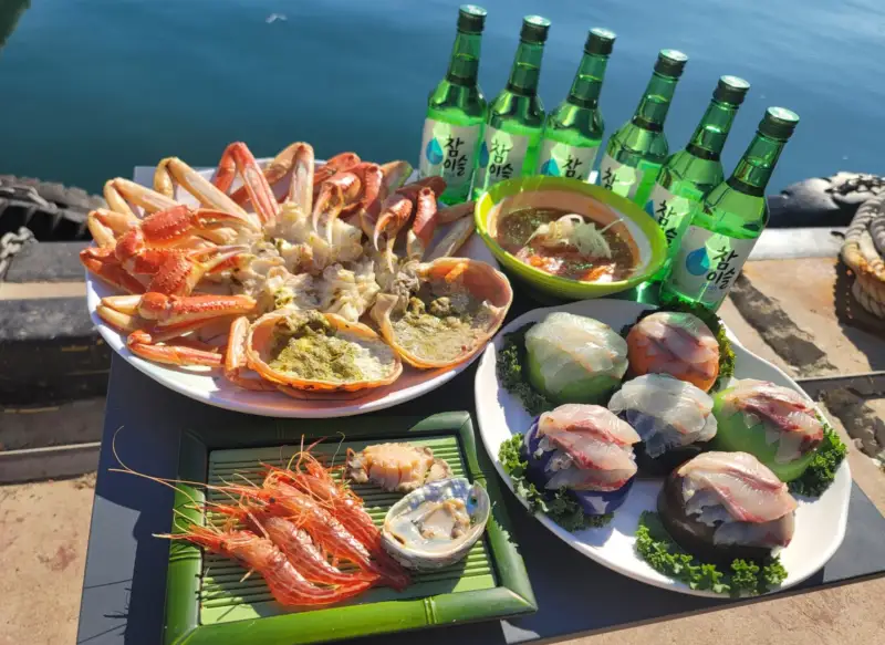 옛날선미네-해산물들