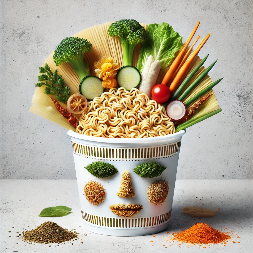 나만의 작은 미술관 컵누들 아트