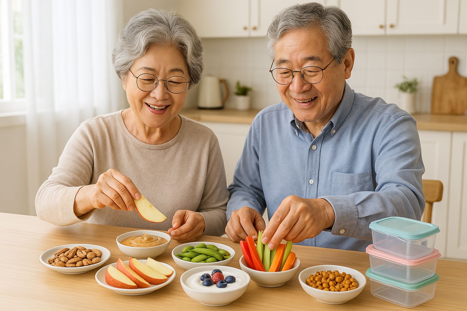 고지혈증에 좋은 건강한 간식 준비