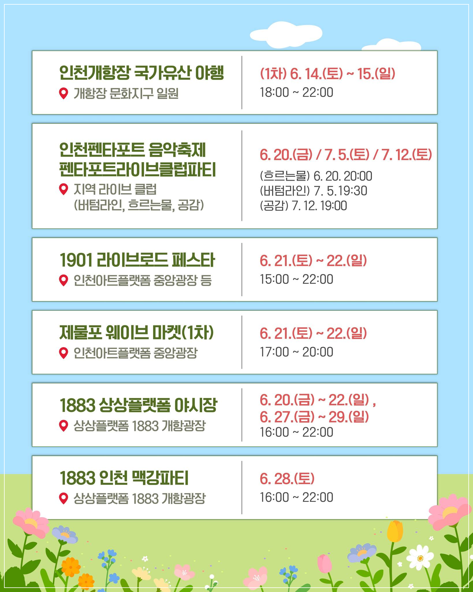 &lt;1883 개항장 페스타&gt;