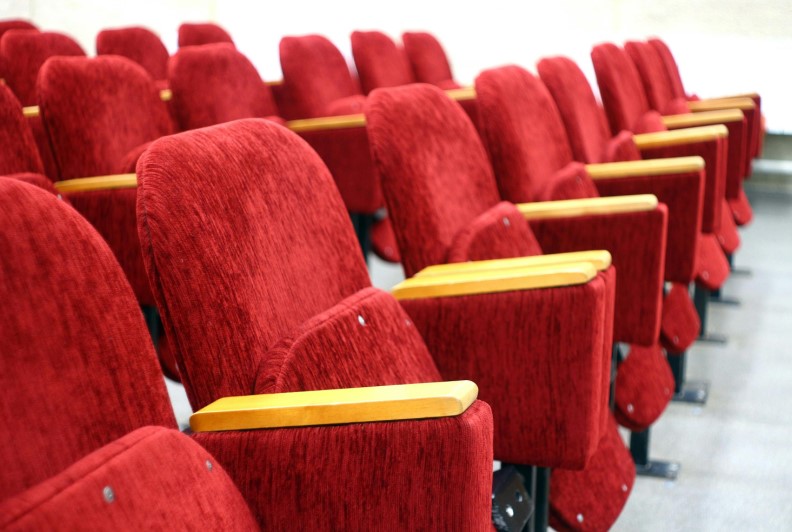 영화 객석 모습