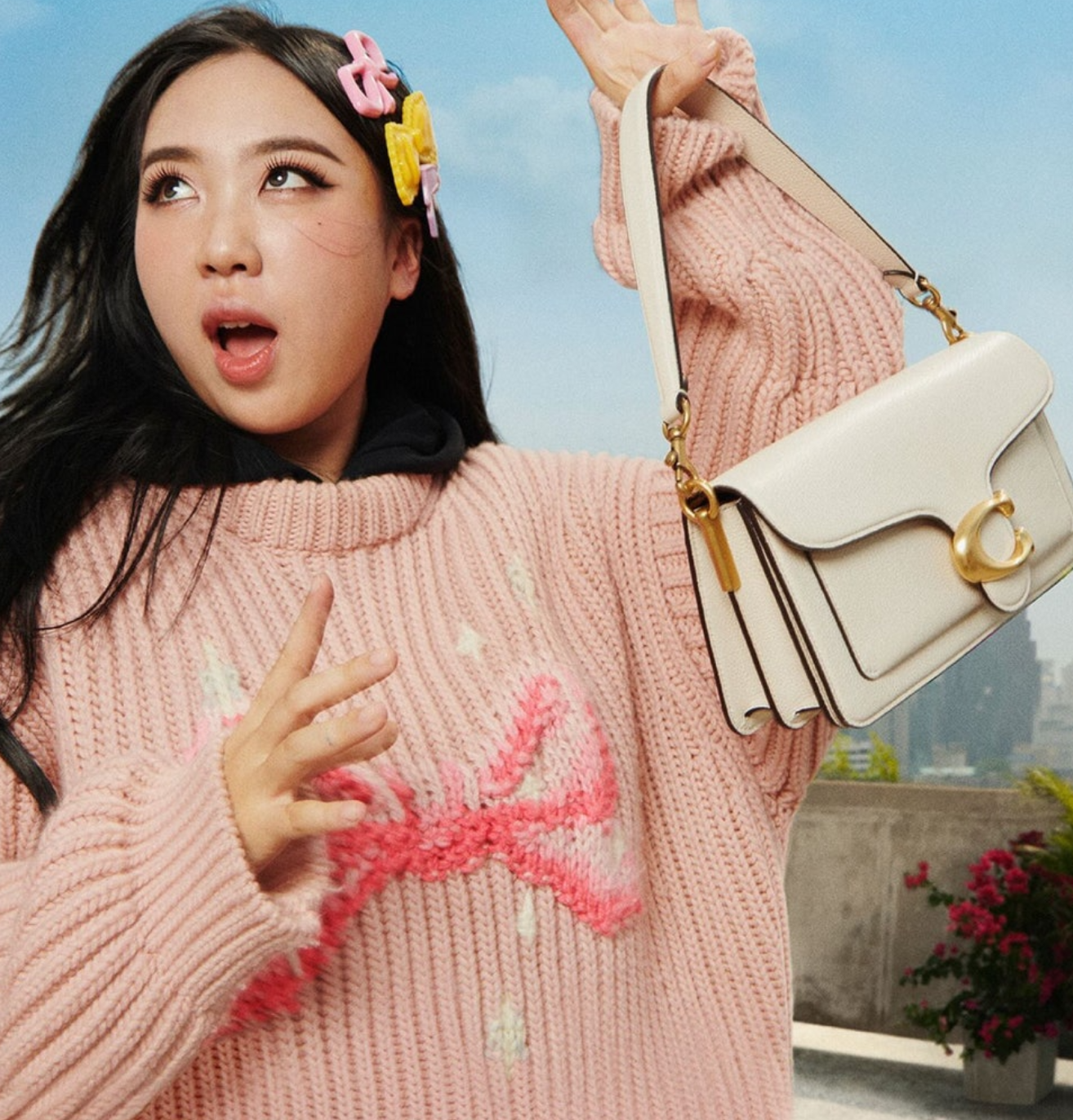 코치coach의 백을 든 셀럽 이영지