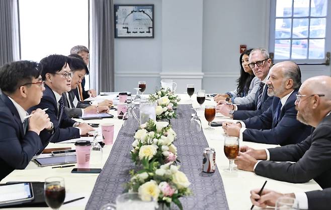 산업장관 대미 관세