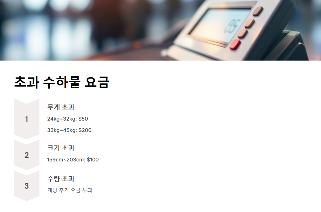 하와이안 항공 수하물 규정 -기내 수하물부터 위탁 수하물, 초과 요금 총정리