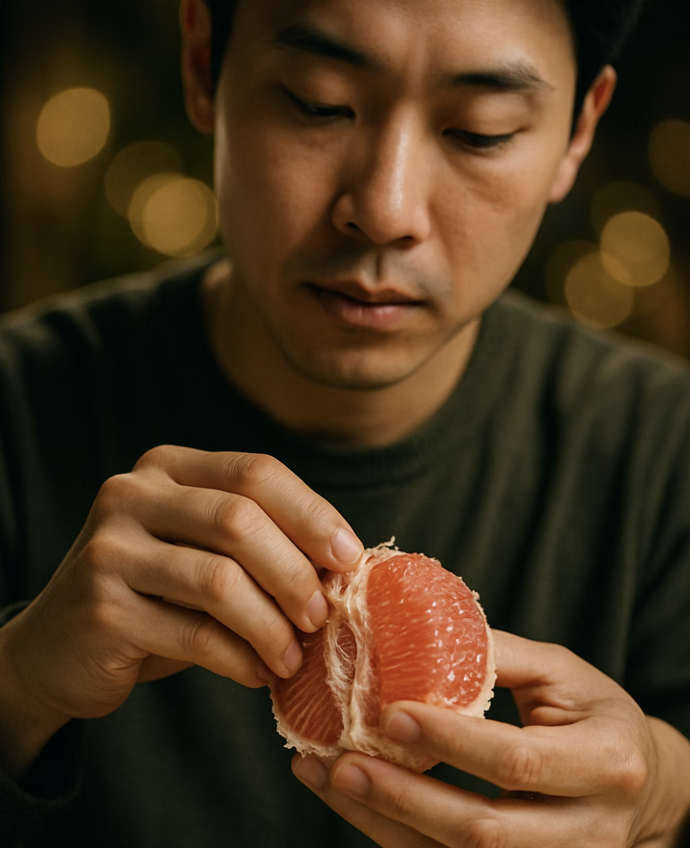비법 2: 쓴맛의 근원, 흰 속껍질을 제거하라