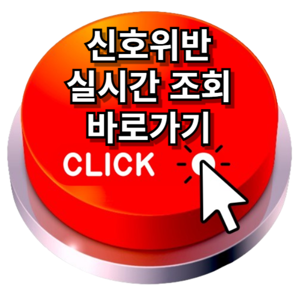 신호위반 과태료 신호위반 실시간 조회 - 이파인홈페이지