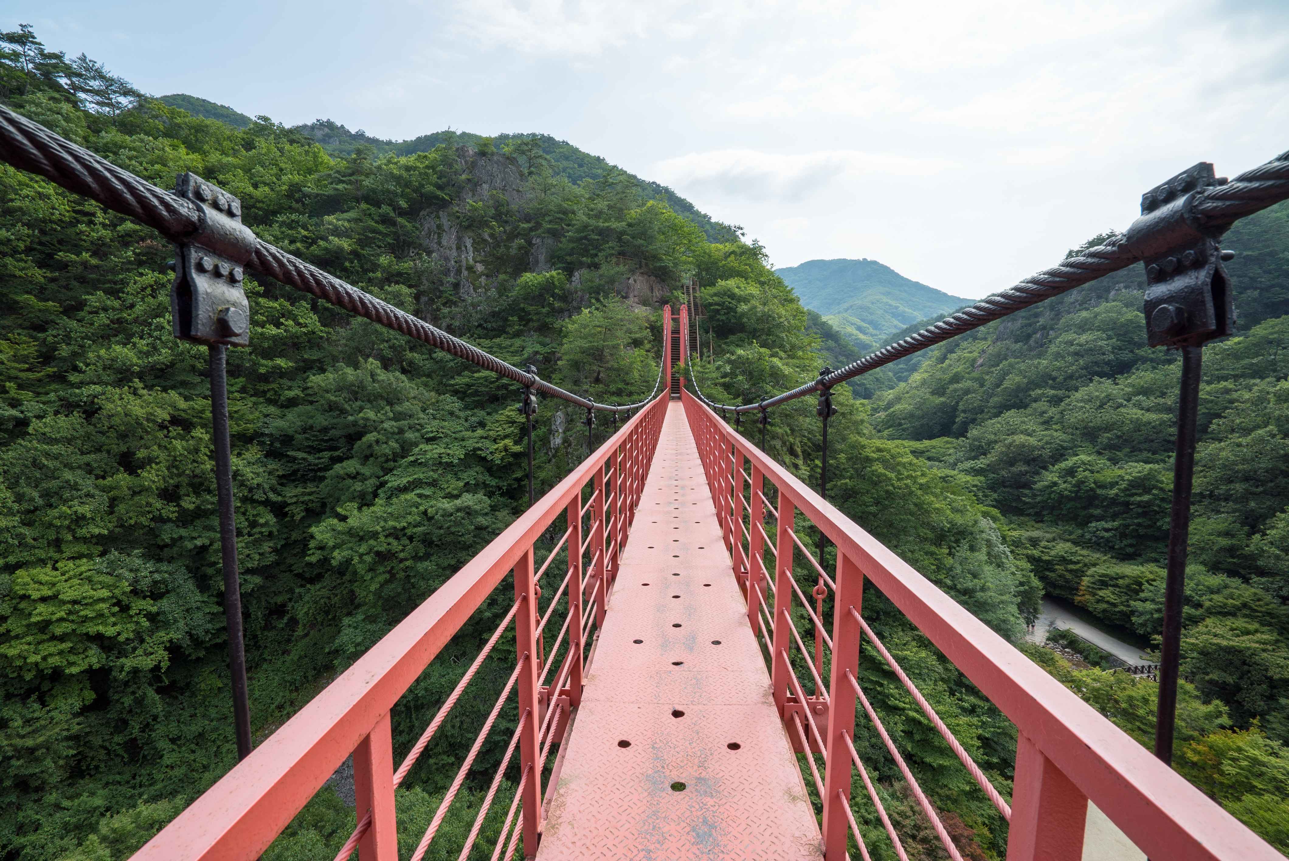 강천산군립공원 출렁다리