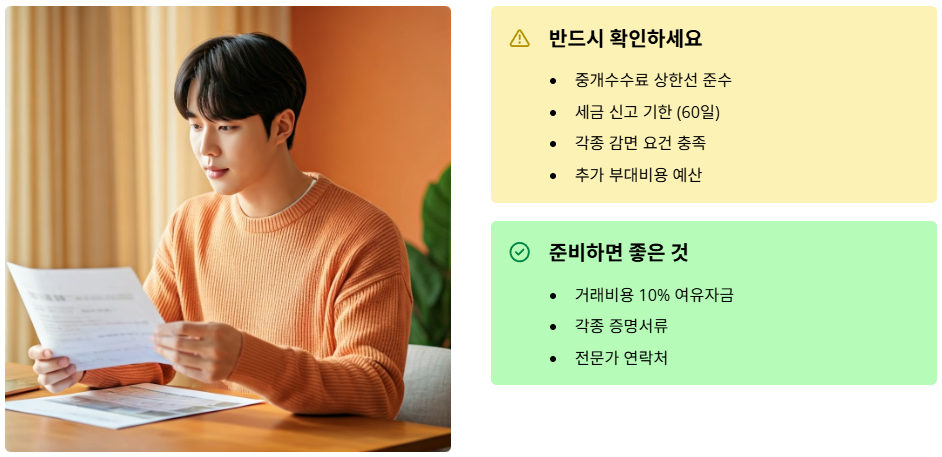 부동산 거래비용 최종 점검!