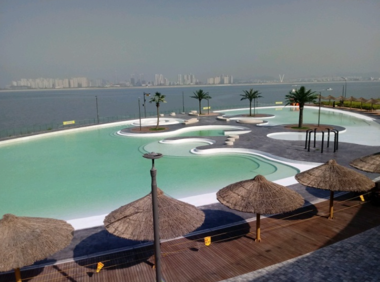 배곧한울공원 해수풀장