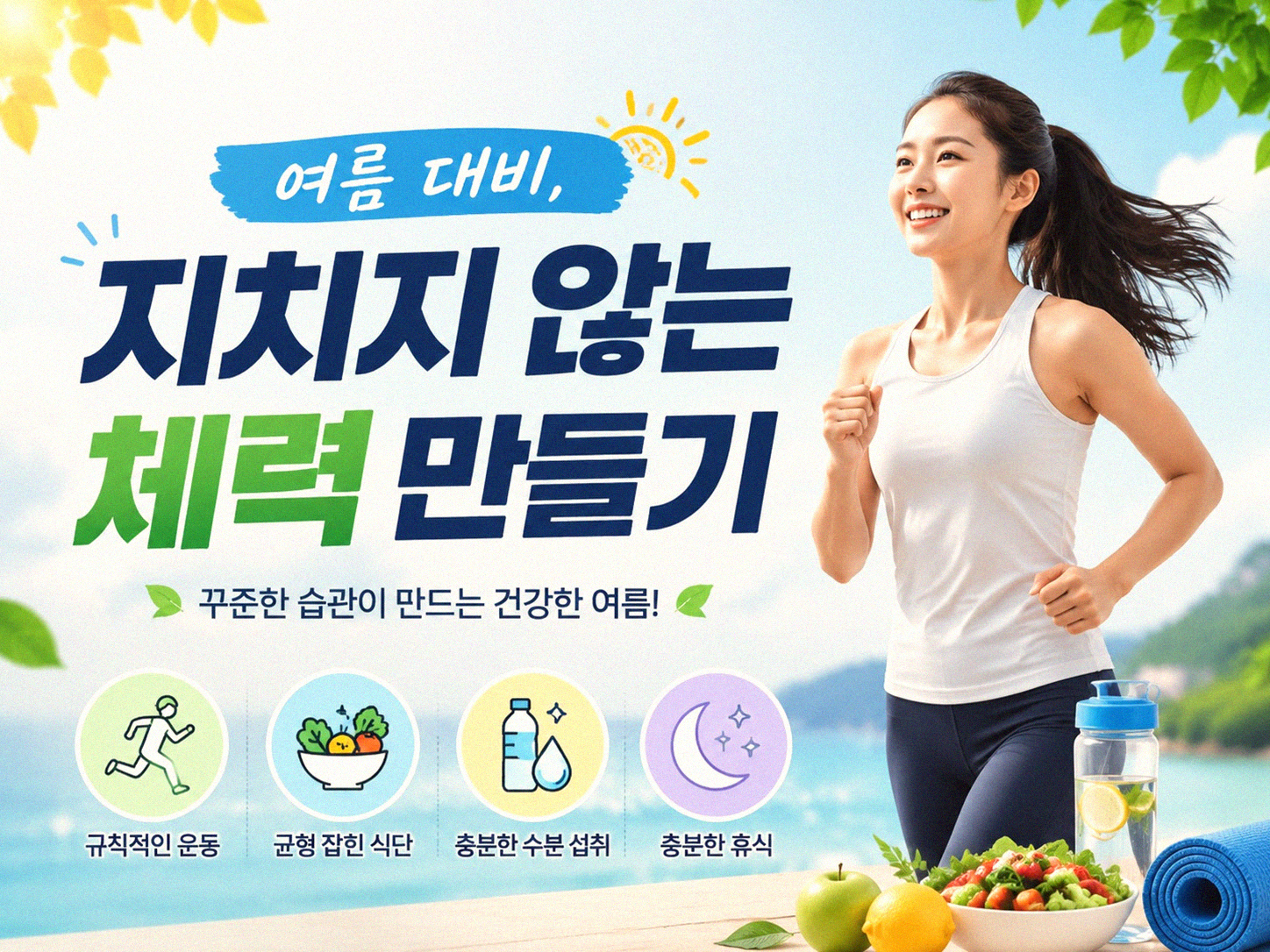 계절마다 달라지는 내 몸, 체력 관리 어떻게 바꿔야 할까