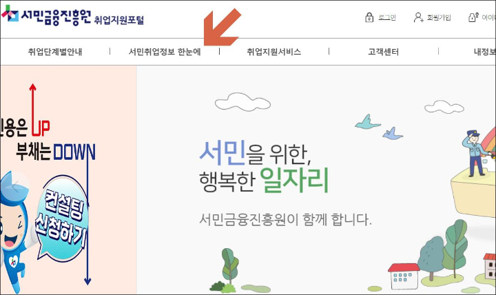 서민금융진흥원포탈사이트