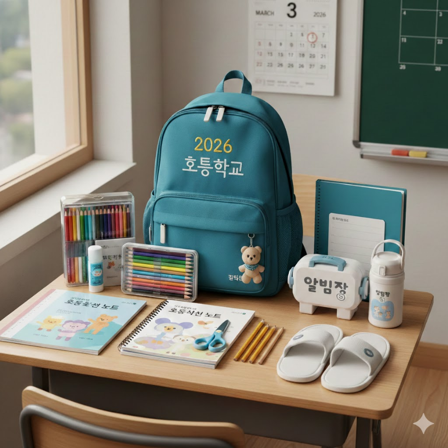 2026 초등학교 입학 준비물