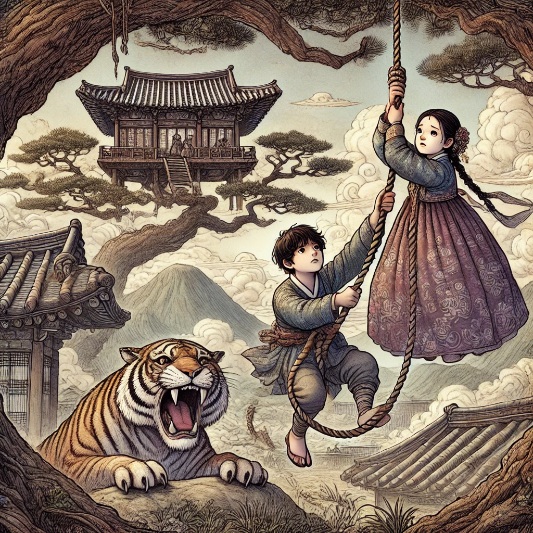 해님 달님의 원래 제목인 해와 달이 된 오누이의 이야기
비올렛의 숲 https://forest-of-violet.co.kr