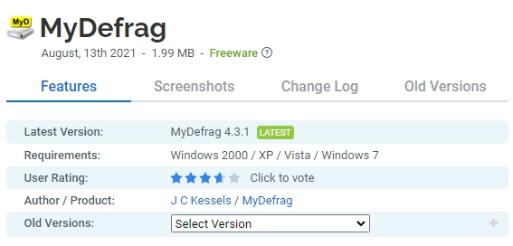 MyDefrag