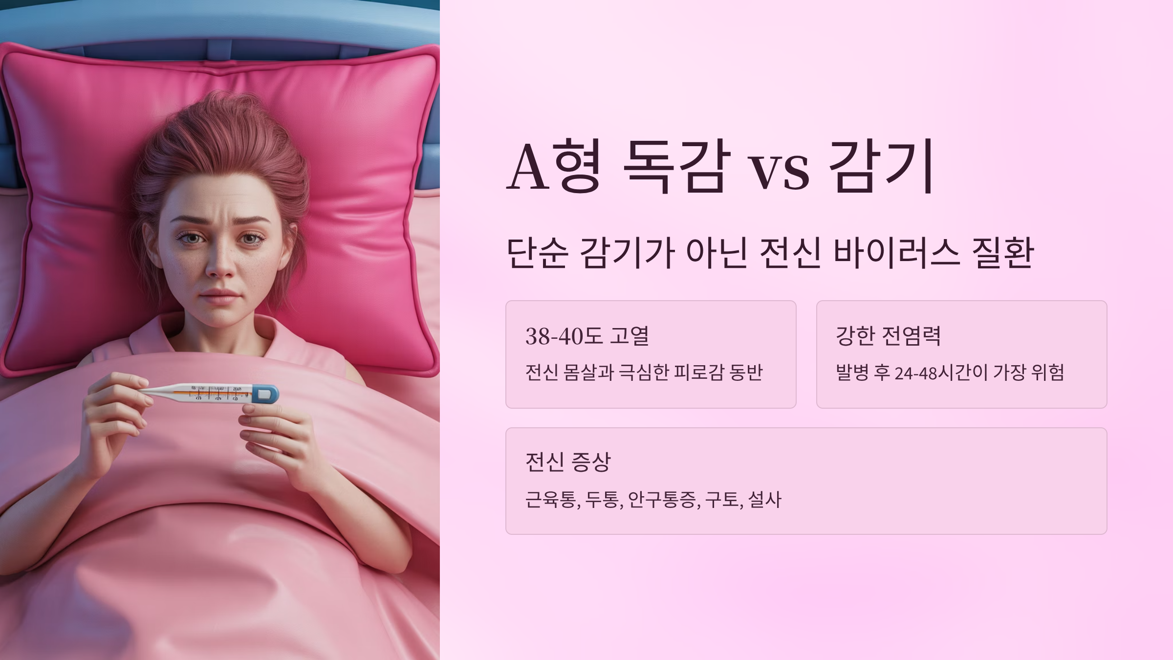 A형독감 걸리면 수액 맞아야 할까? A형독감 수액 치료가 필요한 경우 총정리