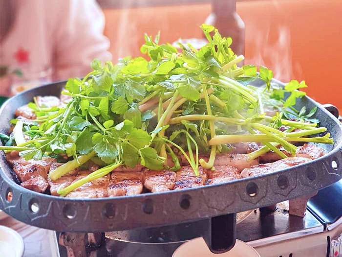 네모세모 경북 청도 세미칼 미나리 삼겹살 맛집