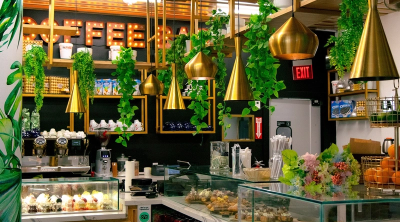 상가 천장 인테리어 디자인