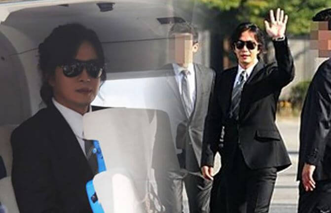 박성웅 신은정 결혼식 배용준 헬기