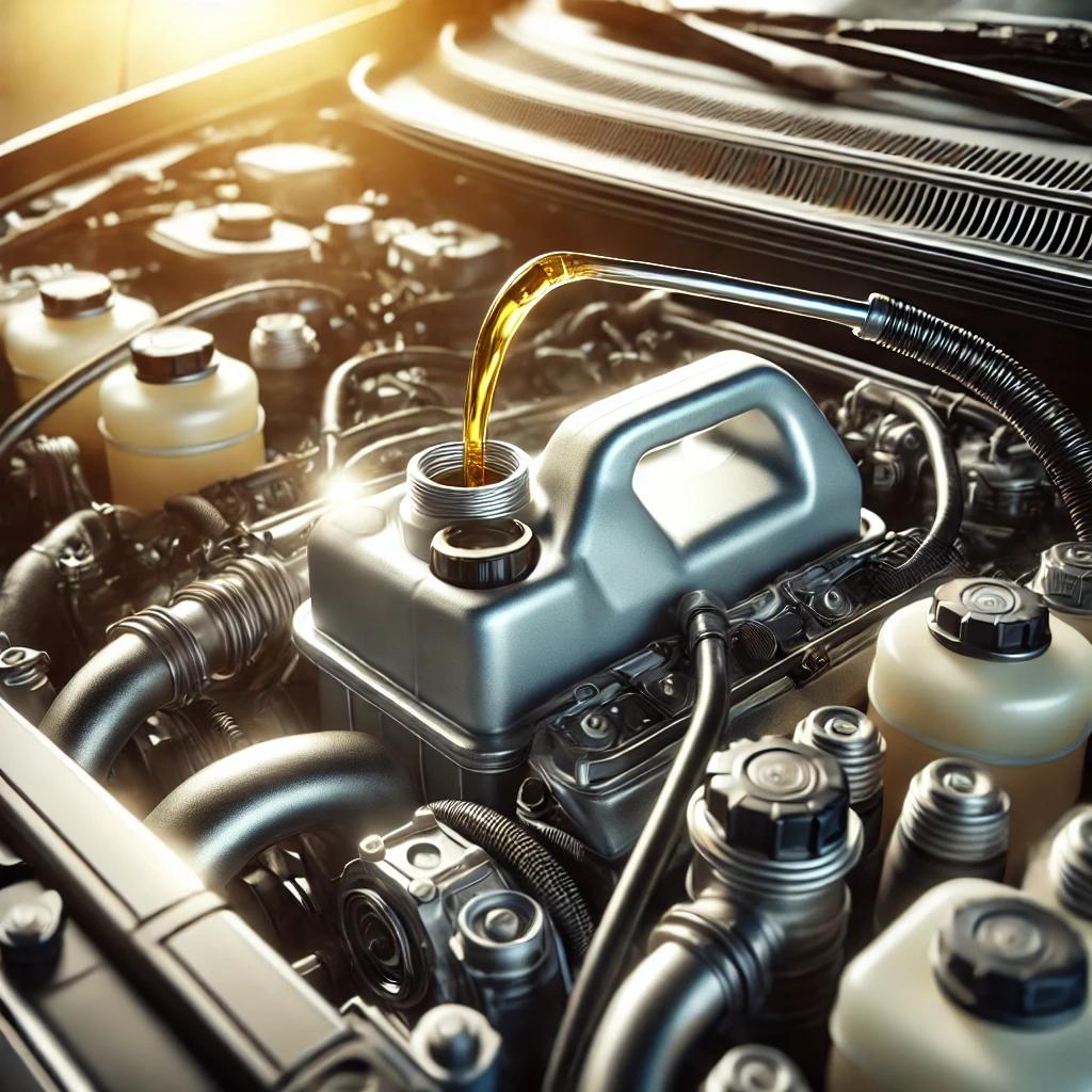 엔진오일 냉각수