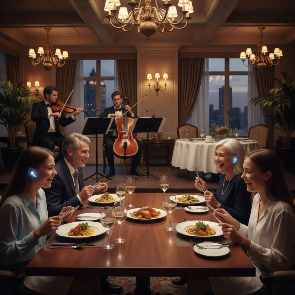 음악과 함께하는 식사 예절 &mdash; 귀로 맛보는 미식, 분위기를 디자인하는 선율에 대해 알어 봅니다.