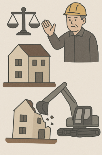 법정지상권 부인된 건물 철거