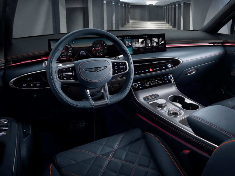 제네시스 GV70 페이스리프트 스포츠 패키지