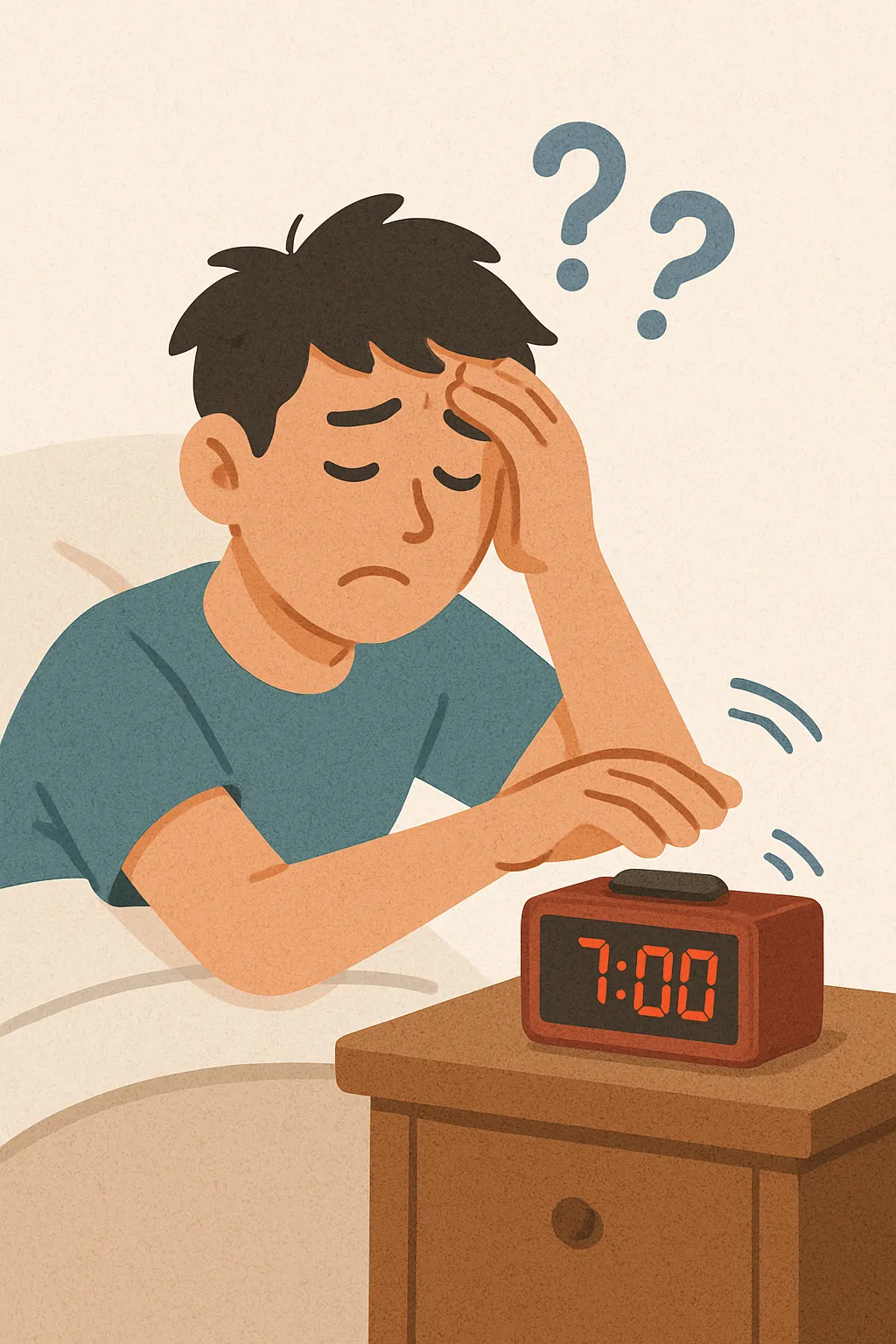 알람을-꺼놓고도-기억이-안-나는-이유를-표현한-일러스트