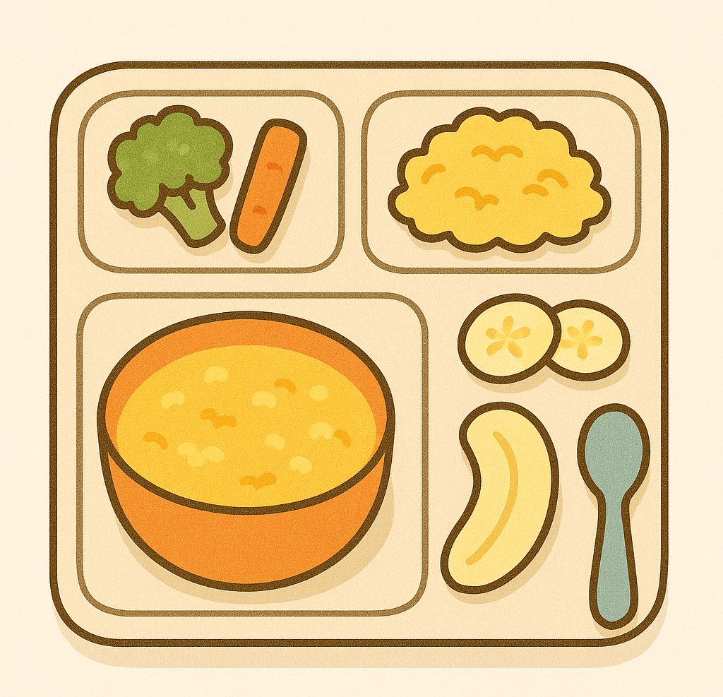 유아식은-작은-사이즈로-제공합니다.