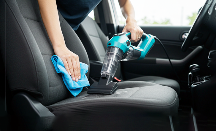 자동차 시트 청소 및 관리법