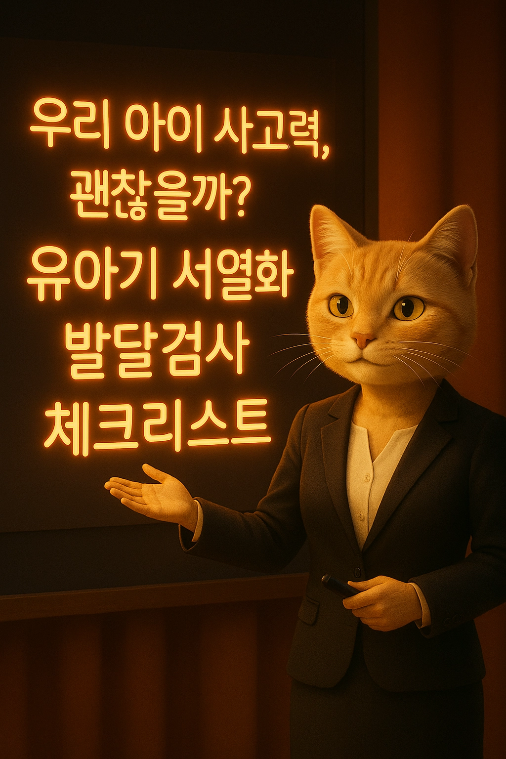 우리 아이 사고력, 괜찮을까? 유아기 서열화 발달검사 체크리스트