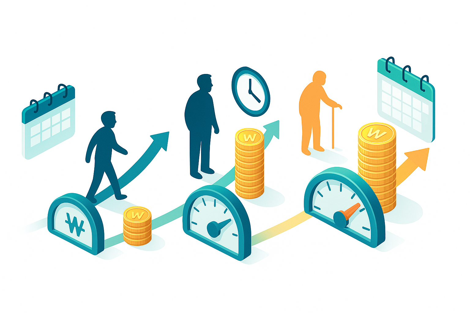 국민연금 ‘추납·임의가입·임의계속’ IRR 비교: 어느 시점에 넣어야 수익률이 높나