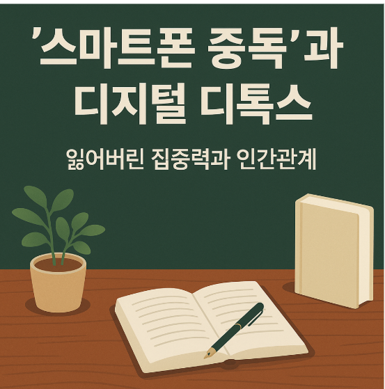 스마트폰 중독과 디지털 디톡스 &ndash; 잃어버린 집중력과 인간관계