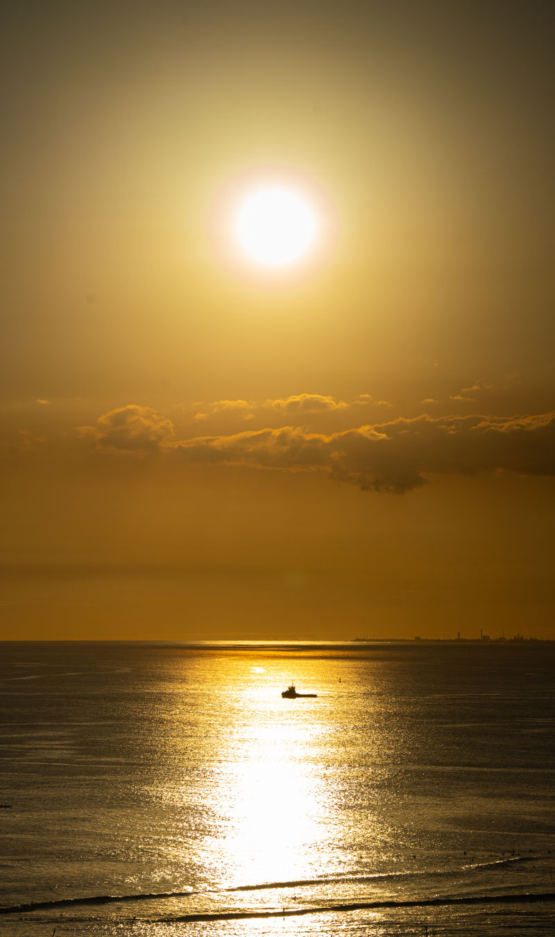 하와이 쉐라톤 와이키키 일몰