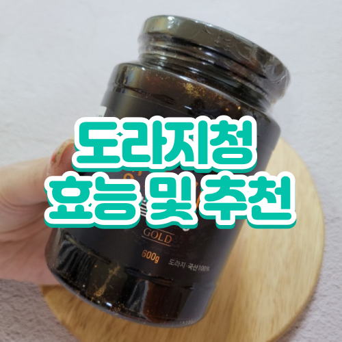 도라지청 효능 썸네일