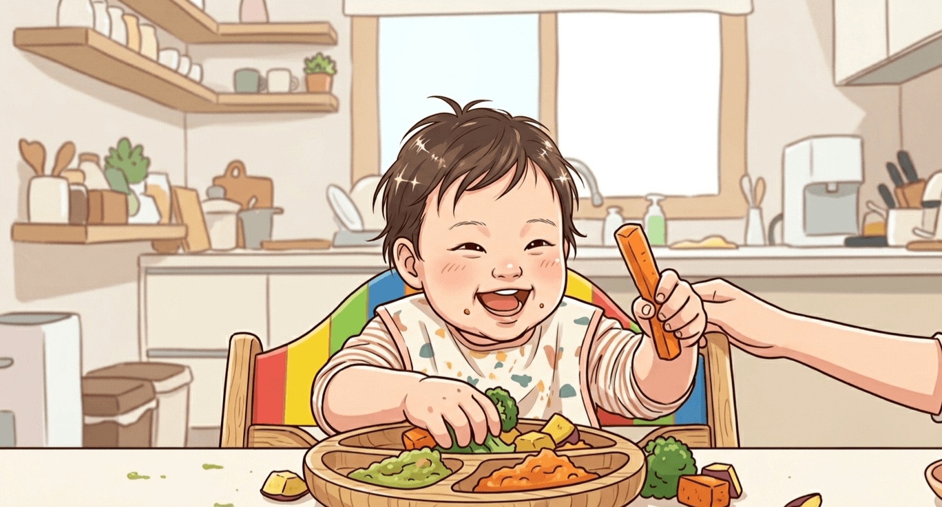 소근육 발달을 돕는 10개월 아기 자기주도 이유식 촉감놀이 가이드