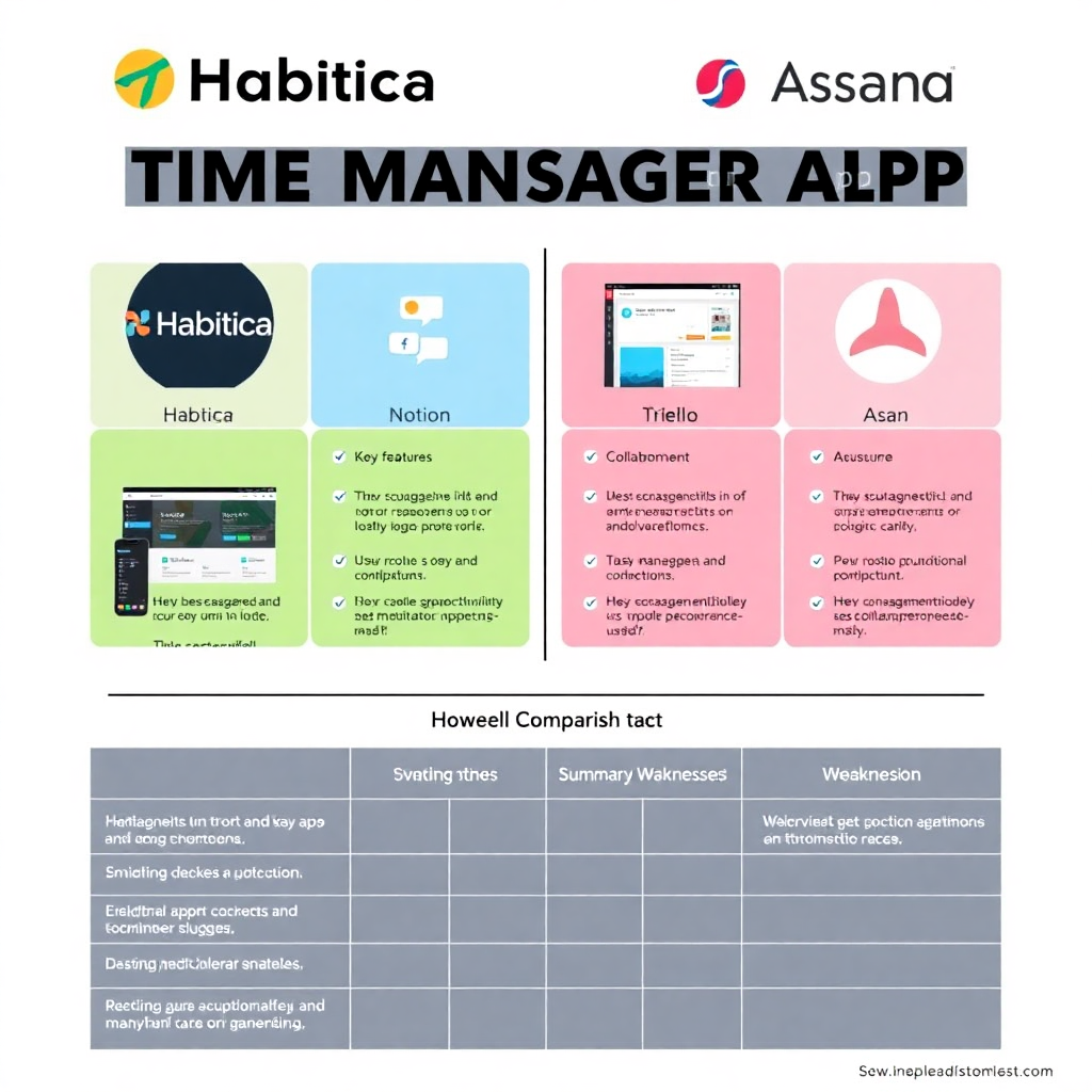 시간관리 앱 비교 분석(나에게 맞는 앱 고르기)
