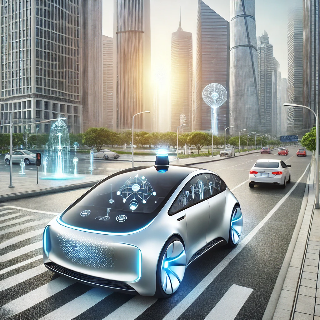 수도권 차 이미지를 미래적으로 보여주는 이미지