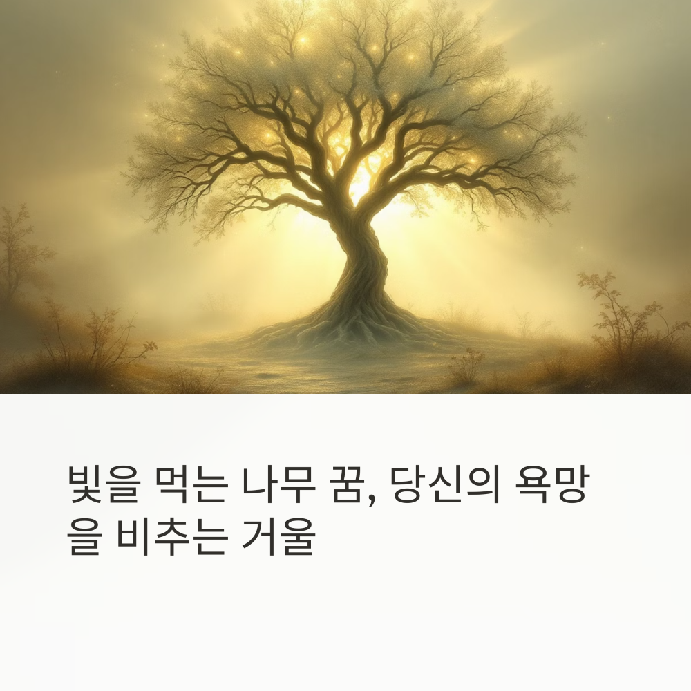 빛을 먹는 나무 꿈 썸네일