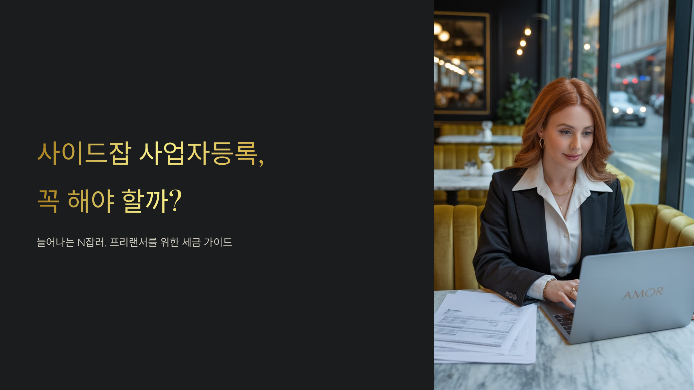 사이드잡 사업자등록, 꼭 해야 할까?