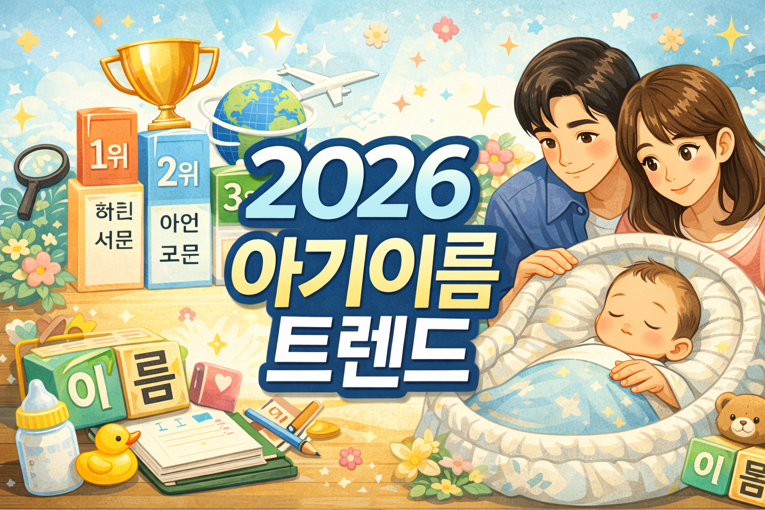 2026 아기 이름 BEST 트렌드
