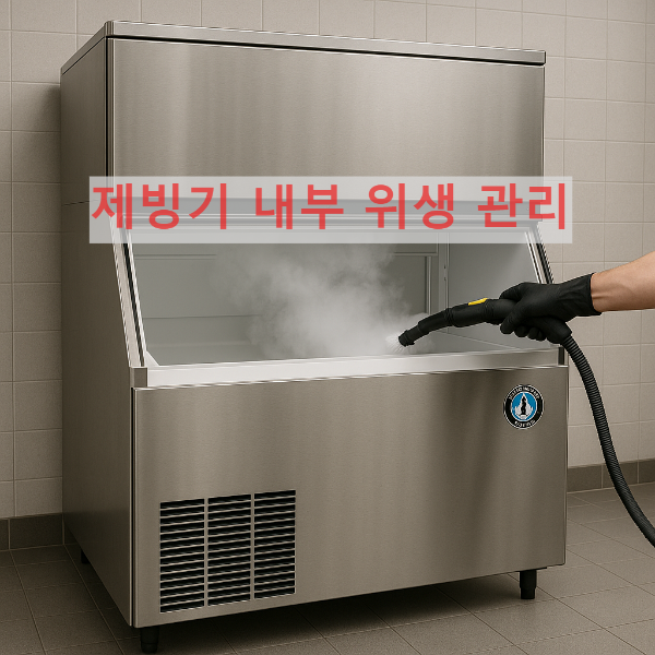 제빙기 내부 위생 관리