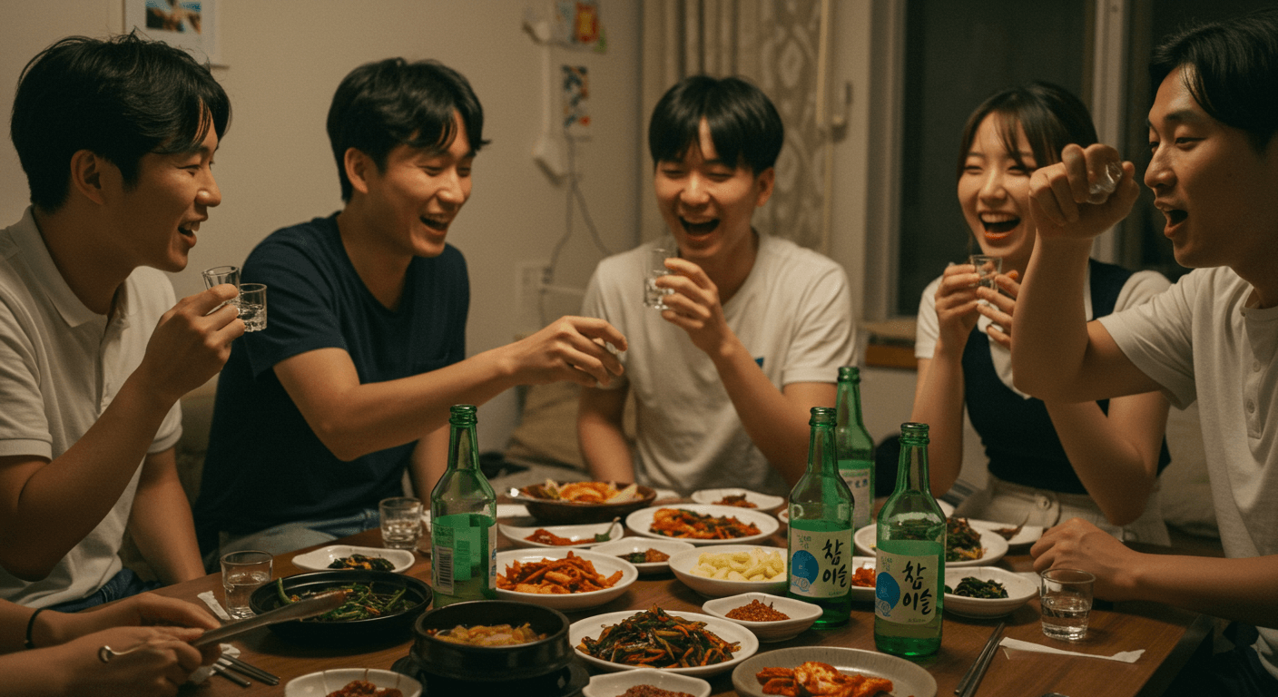 종로구 관철동 젊음의 거리에서 펼쳐지는 [소주게임뎐]