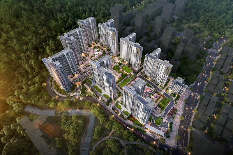 사송 롯데캐슬 조감도