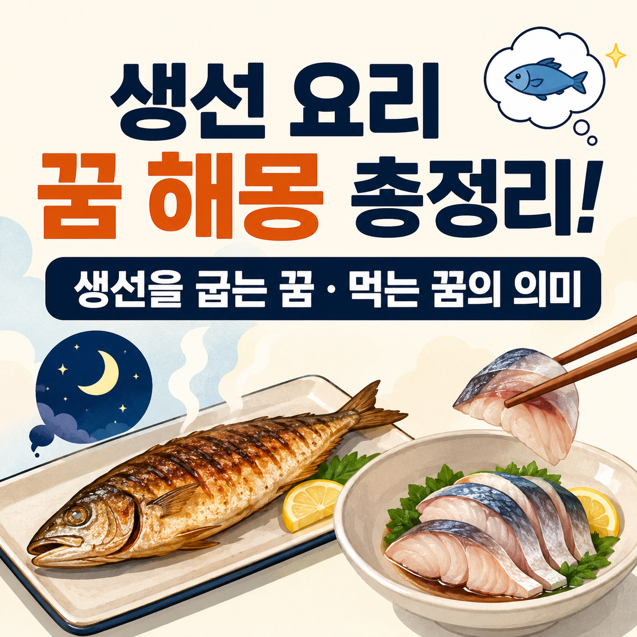 생선 요리 꿈