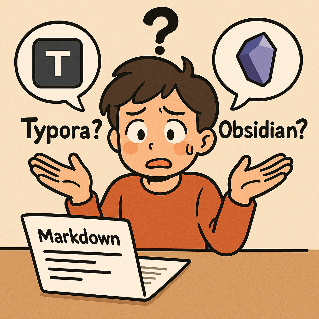 Typora vs Obsidian, 마크다운 툴 분석