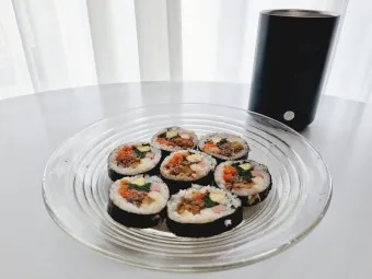 냉장고 굳은 김밥 전자레인지 데우기 꿀팁_4